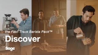 the FastTrack Barista Pack™  Become an athome barista in 3 easy steps  Sage Appliances UK [upl. by Nesnah]