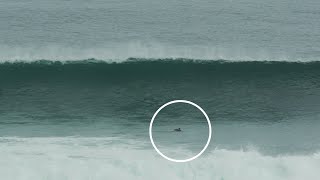 WORST DECISION EVER PADDLE OUT GIANT ULUWATU [upl. by Nollie200]