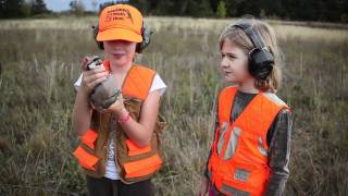 Pheasant Hunting with Jake the Three Legged Dog at Bear Creek Pheasant Farm [upl. by Palestine]