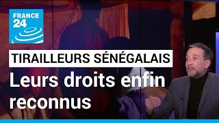 France  les droits des tirailleurs sénégalais enfin reconnus • FRANCE 24 [upl. by Idoc]