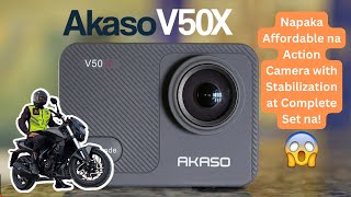 Akaso V50x Review  Affordable Action Cam with Stabilization  akasoofficial [upl. by Lebiram]