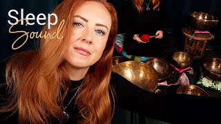 ASMR Sound Bath Personal Attention 💤 Singing Bowls for Sleep 💤 Anxiety Relief [upl. by Ahsoet]