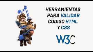 Herramienta para validar código HTML y CSS [upl. by Sileray871]