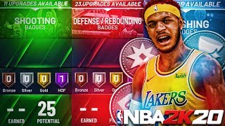 BEST CENTER BUILD in NBA 2K20 Most UNSTOPPABLE Center Build in NBA 2K20 [upl. by Anasor]