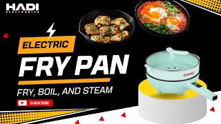 GNE Electric Pan GN143  New Model 2024  Easy in use for Fry Steam Cook  Best Kitchen Product [upl. by Tamera728]