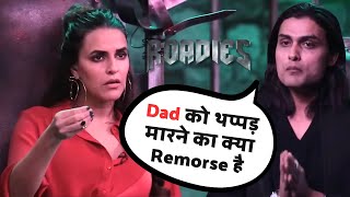 अपने ही Dad को थप्पड़ मारने का क्या Remorse है इसको  Roadies Auditions Rewind [upl. by Freiman]