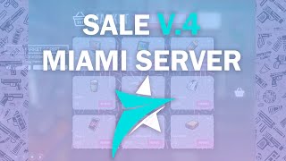 Server FiveM Sale  Miami Style V4  QBcore [upl. by Ellehsad215]