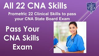 All 22 Skills on the CNA Clinical Exam CNA Training Classes in New York [upl. by Notneb]