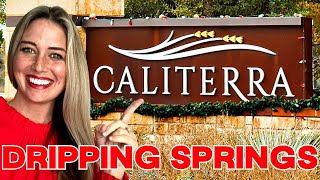 Caliterra Neighborhood in Dripping Springs What to LOVE and what to HATE  PULTE Palmary Tour [upl. by Prem336]