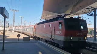 Einfahrt des SonderSchnellzug 19934 am 27072024 in Wien Hbf [upl. by Akimot]