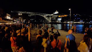 PORTO Portugal LIVE Exploring RIBEIRA amp CEDOFEITA PORTO Nightlife [upl. by Airlee]