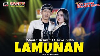 Shinta Arsinta Feat Arya Galih  Lamunan  Dangdut Official Music Video [upl. by Ahteres]