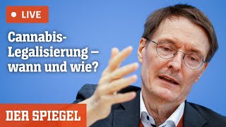 Livestream So soll die Cannabislegalisierung in Deutschland aussehen  DER SPIEGEL [upl. by Auston650]