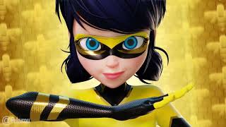 MIRACULOUS  Golden Bee  Marinette 🐝 3D Transformation [upl. by Ebbie]