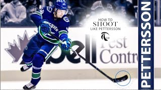 Why Elias Pettersson Shoots The Puck Harder Than You [upl. by Atinar580]