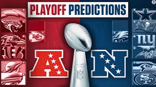 2023 NFL Playoff Bracket Expert Picks for EVERY GAME amp Who Will WIN the Super Bowl  CBS Sports HQ [upl. by Paine211]