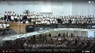 Zehntausend Gründe  10000 Reasons  Multigenerationenchor 30 Jahre MBG Lemgo [upl. by Gordie697]