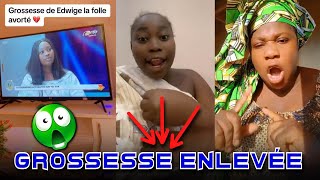 NOUVELLE AFFAIRE  ► Grossesse de la Tiktokeuse EDWIGE [upl. by Enytsirhc]