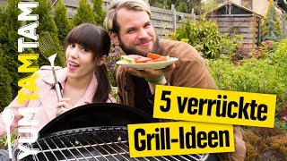 5 verrückte GrillIdeen  GrillAcademy 4  yumtamtam [upl. by Azeret764]