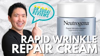 Dr Sugai Reviews Neutrogena Rapid Wrinkle Repair FragranceFree Regenerating Cream with Retinol SA [upl. by Gustavo767]