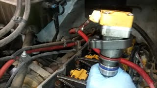 How to Change a Cat 3126 C9 or C7 Injector [upl. by Kcirdneked72]