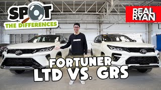 TOYOTA FORTUNER LTD VS TOYOTA FORTUNER GRS 2022 COMPARISON PHILIPPINES [upl. by Naujled]