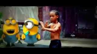 Minions Bieber Justin Bieber vs Minions Despicable Me [upl. by Adlesirk42]