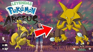 Leyendas Pokémon Arceus Cómo evolucionar a Kadabra en Alakazam [upl. by Alban]