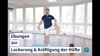 Übungen zur Lockerung amp Kräftigung der Hüfte  mit Felix [upl. by Dnartreb379]