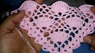 Puntada para CHAL TEJIDO A CROCHET  paso a paso en español [upl. by Dlawso773]