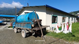 Septic tank cleaning at HazmaAndo Corporation Nagdhunga Tunnel Construction Office SafetyTankSafai [upl. by Peltier162]