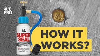 How AC Pro® Super Seal Stop Leak Works [upl. by Llerrac893]