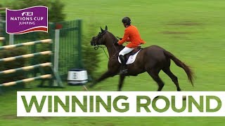 Netherlands score maximum points in Hickstead  FEI Nations Cup™ Jumping 2017 [upl. by Avie691]