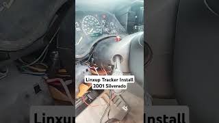 Linxup Vehicle GPS Tracker installation on 2001 Silverado linxup gps install installation truck [upl. by Ayikur16]