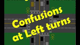 LEFT TURN CONFUSIONS Simplified  ROAD TEST  Toronto Drivers [upl. by Martijn923]