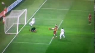 GOL CUTRONE DI TACCO ROMA MILAN [upl. by Shirlee129]