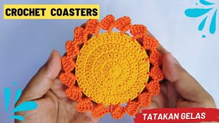 Easy Ways to Crochet Coasters for Beginners [upl. by Monjo]