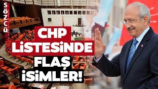 SON DAKİKA CHP Aday Listesi Belli Oldu Listede Çok Konuşulacak Flaş İsimler [upl. by Rann136]