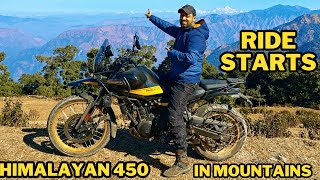 All New Himalayan 450 ki first service karate hi nikal gaye pahadon mein  Solo Trip to mountains [upl. by Tandy]