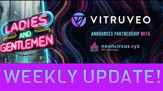 VITRUVEO  NEW PARTNER AND NEW WEEKLY UPDATE vitruveo vtru vtro crypto cryptocurrency [upl. by Sivram]