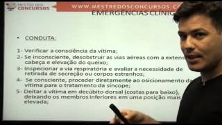 Vídeo Aula grátis Primeiros Socorros Prof Alan Ferreira Mestre dos Concursos [upl. by Narda]