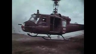 UH1 Huey MedEvac Helicopter in Vietnam [upl. by Popelka]