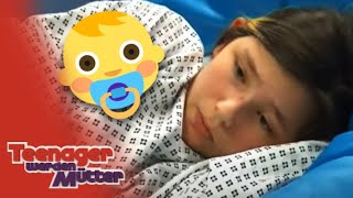 JASMIN in den WEHEN BABY kommt 2 WOCHEN zu FRÜH 🤕👶🏼  Teenager werden Mütter  ATV [upl. by Marie-Ann]