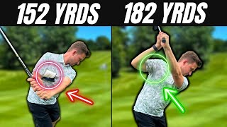 The SNEAKY WAY to get a PERFECT NATURAL EFFORTLESS BACKSWING no head cover [upl. by Anilram]