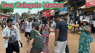 Calangute Market Goa Full Explore  Ms Dhami Vlogs [upl. by Ettenor753]