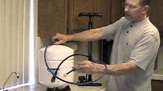 How To Reinflate or RePressurize A Storage Tank To A Reverse Osmosis Filtration System RO [upl. by Stamata]