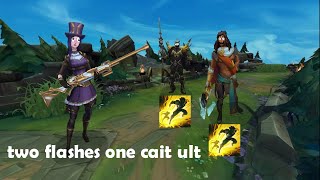 two flashes one cait ult [upl. by Nauqes]