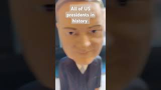 Bobbleheads of every US president ever president bobblehead shorts [upl. by Sidonnie30]