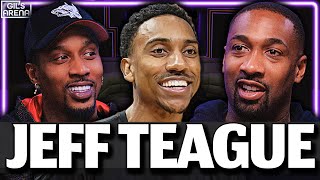 Jeff Teague Enters Gils Arena LIVE From Summer League [upl. by Jard]