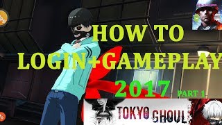 tokyo ghoul dark war  токийский гуль  проба игры [upl. by Hyo]